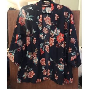 Floral light weight Cardigan